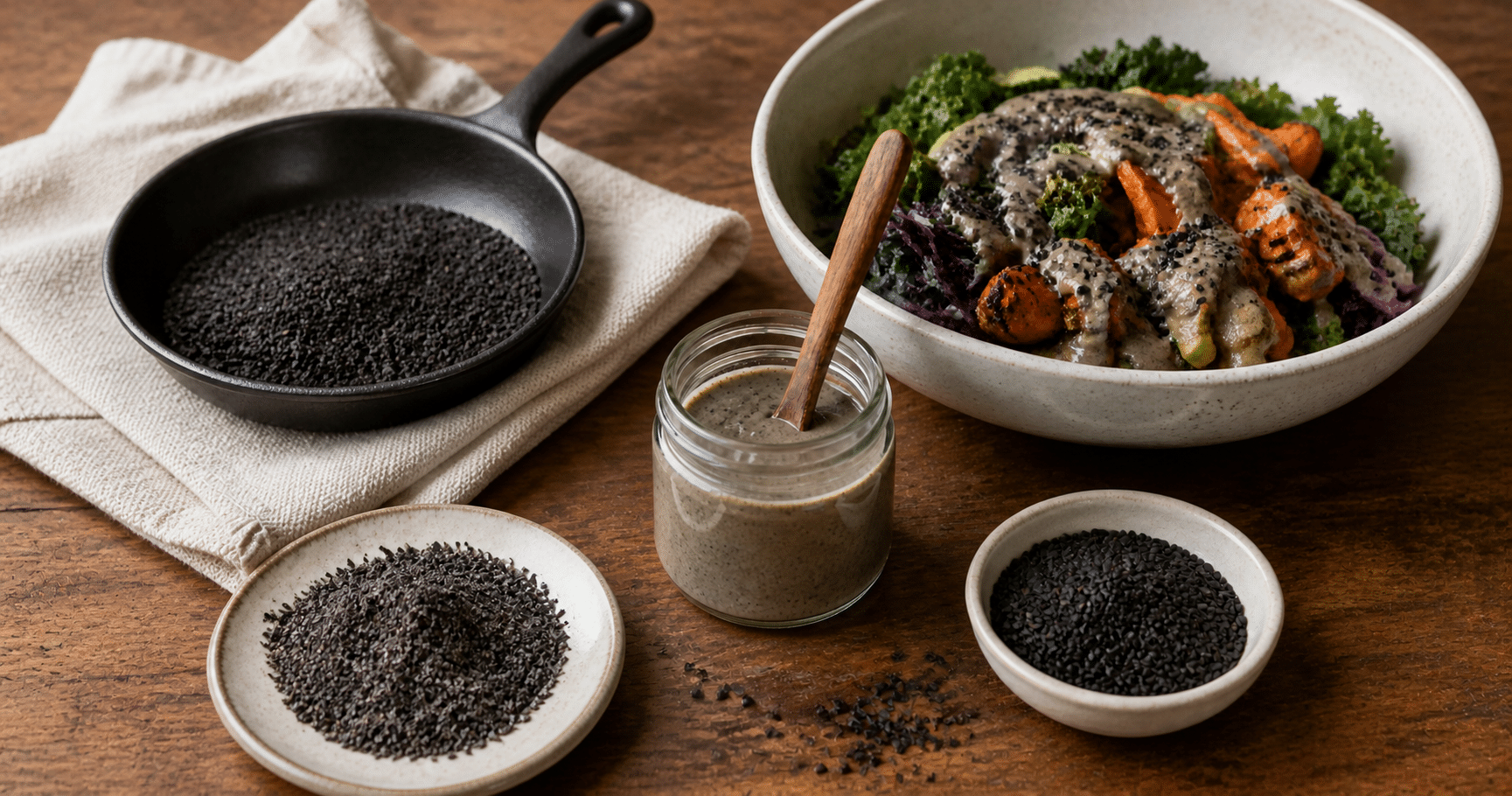 Black Sesame Seeds Are Trending: How to Use Them in Everyday Recipes