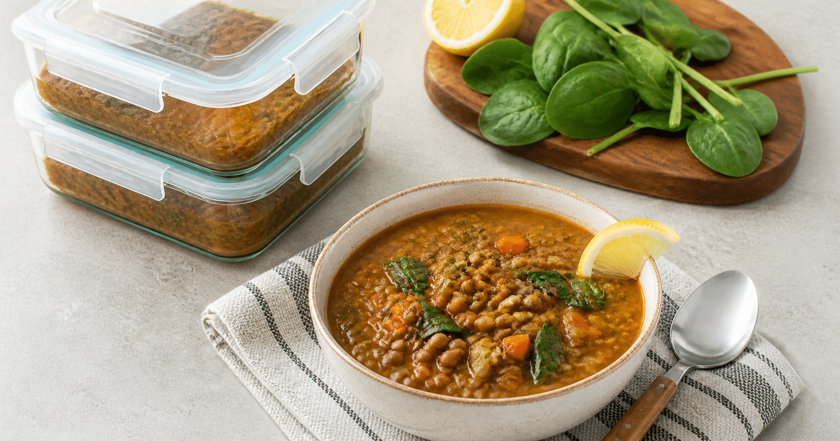 Freezer-Friendly Lentil Soup for Busy Weeknights