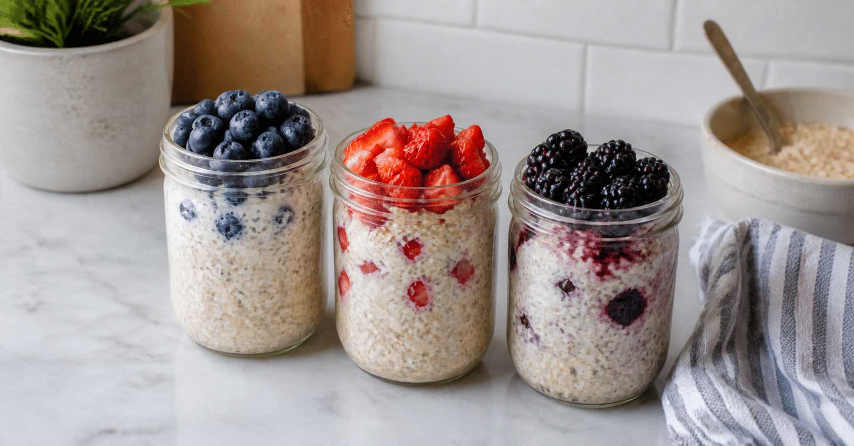 Make-Ahead Breakfast Jars That Hold Up for Three Days